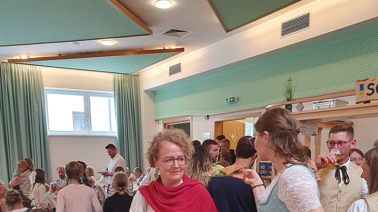 Teschl-Hofneister beim Abservieren